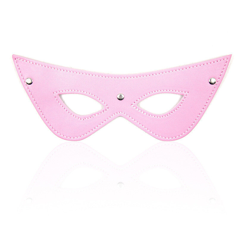 Kobiety seksowna maska pół oczy Cosplay twarz kot skórzana maska impreza z okazji halloween Cosplay maska Masquerade Ball fantazyjne maski Dropship