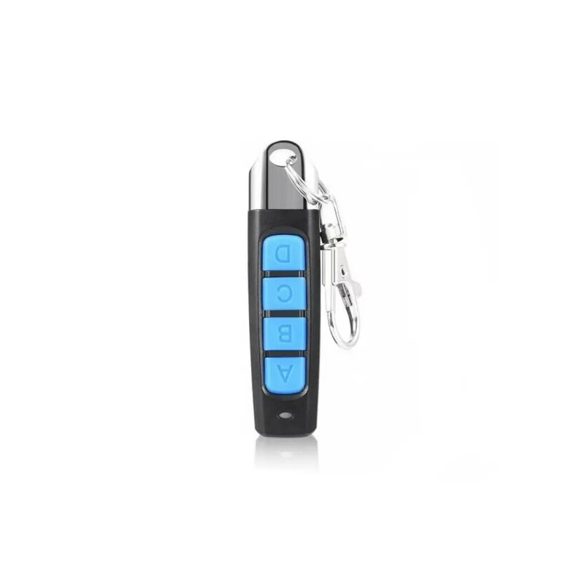 Duplicador de puerta de garaje eléctrico, Control remoto de copia de 433MHz, código fijo, código de aprendizaje, transmisor de 4 botones, 12V