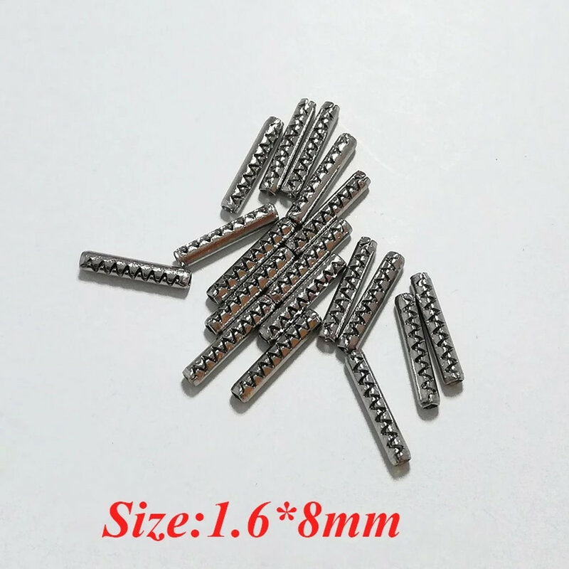 Keychannel-Pin de llave de acero para Xhorse KEYDIY, 200 unids/lote, 1,6 MM, hoja de llave remota, pin dividido de acero inoxidable con dientes de onda