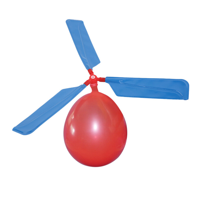 Hélice de helicóptero balão para crianças, Brinquedos Criativos Ambientais, Cor Aleatória, Brinquedos Voadores Clássicos Tradicionais