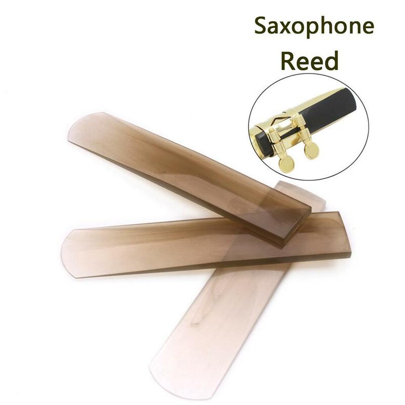 1pc profissional de resina transparente juncos para alto saxofone força clarinete sax juncos instrumentos sopro parte acessórios