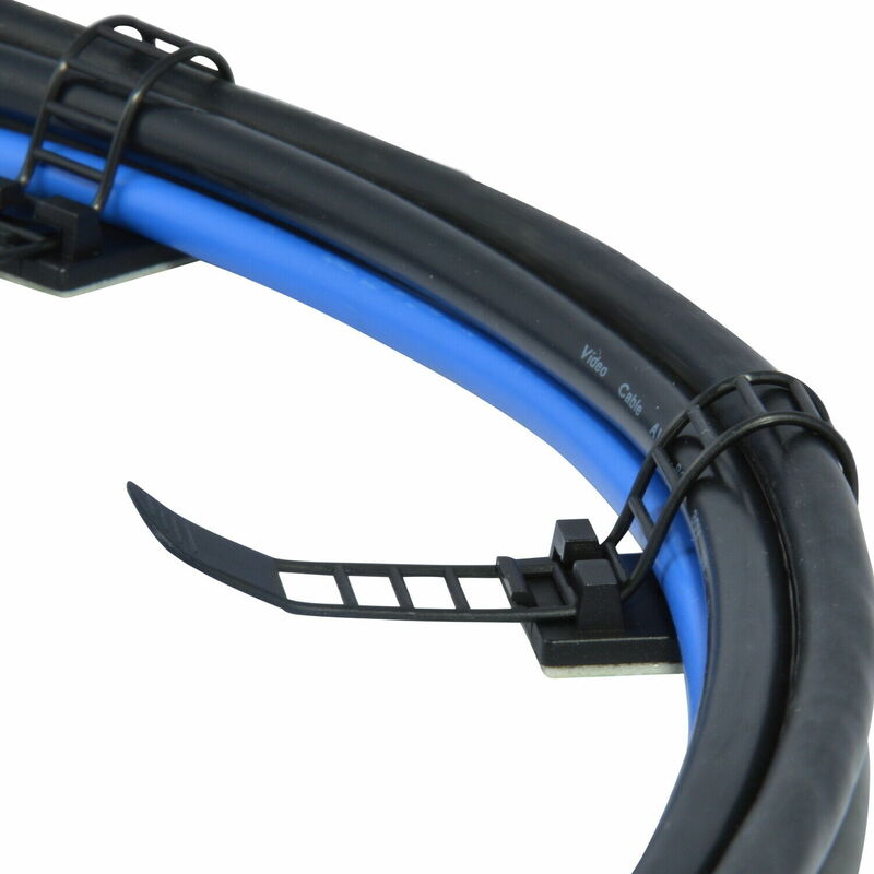 حزام كتف مطاطي قابل للتعديل مقاس 25 × 1.0 بوصة ، حزام إدارة الحبل ، أسود