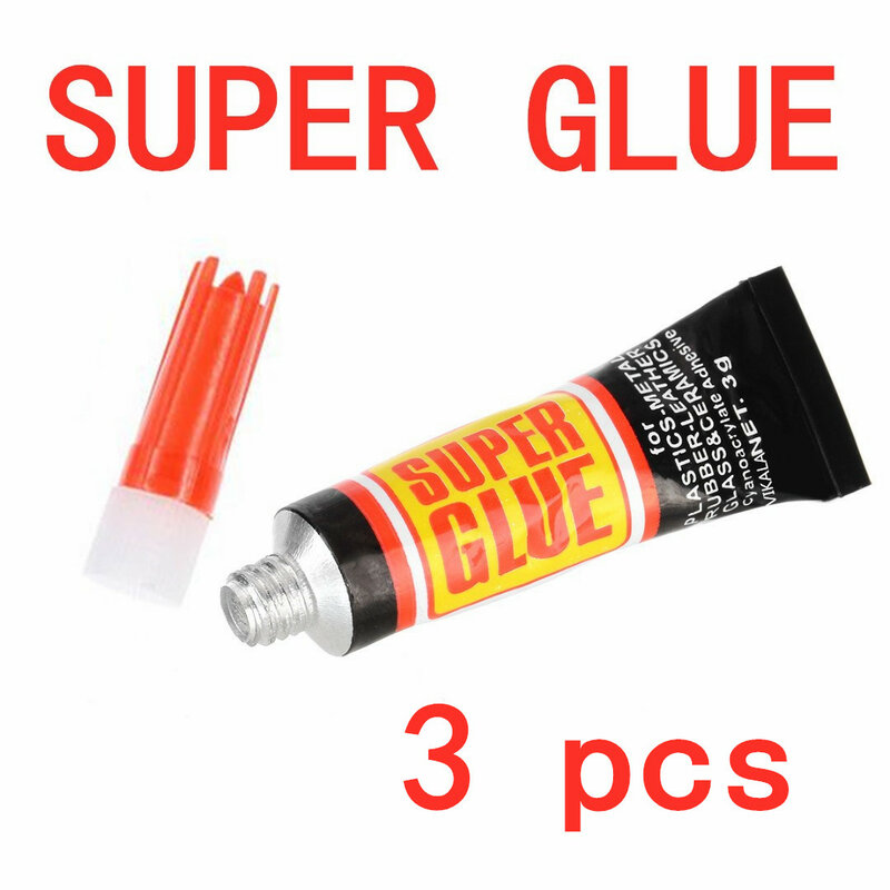 12pcs Multi Purpose Super Glue Surface Insensitive Liquid Strong Adhesive Fast Instant Glue DIY Home Silicone Sealant Quick Dry