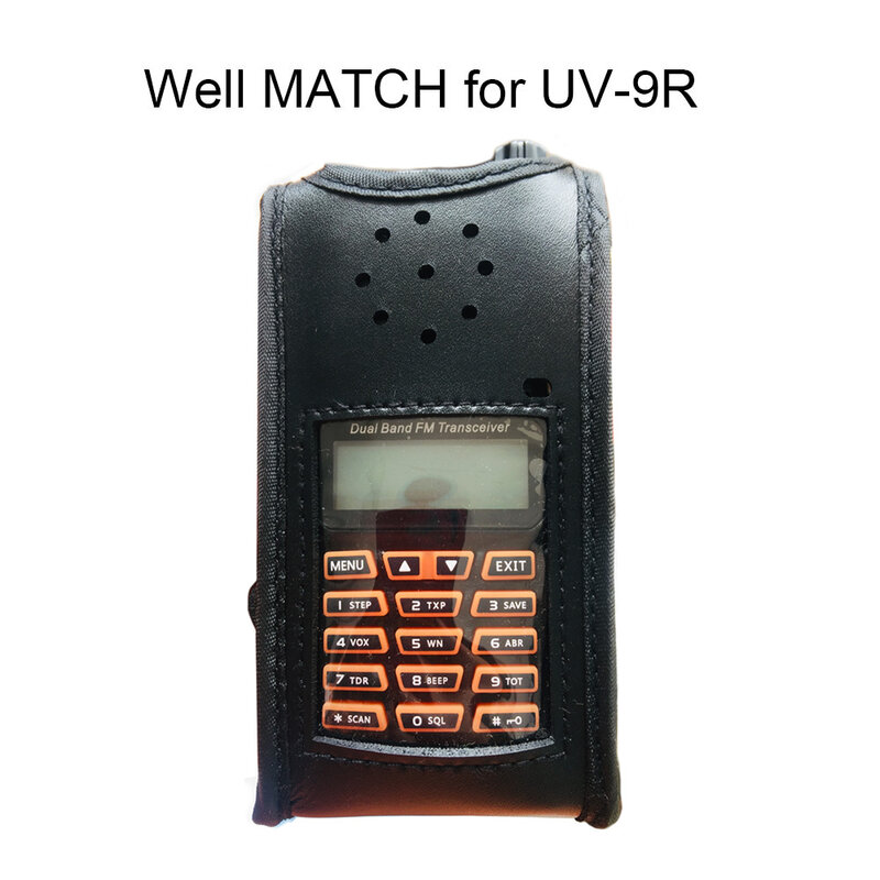 Baofeng-funda de Radio portátil para walkie-talkies, funda protectora de PVC para TYT MD-UV380, MD-UV390, UV-9R Plus, BF-A58, BF-9700, GT-3WP