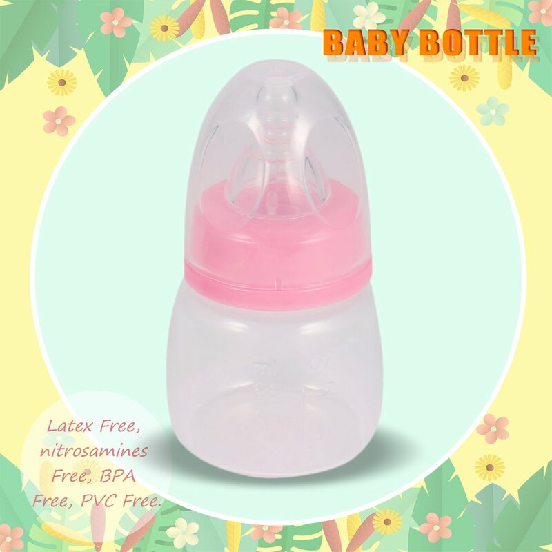 100% marke Neue Infant Baby Fütterung 0-18 Monate Feeder 60ML PP Pflege Saft Milch Mini Härte Flasche baby Flaschen Und Brustwarzen