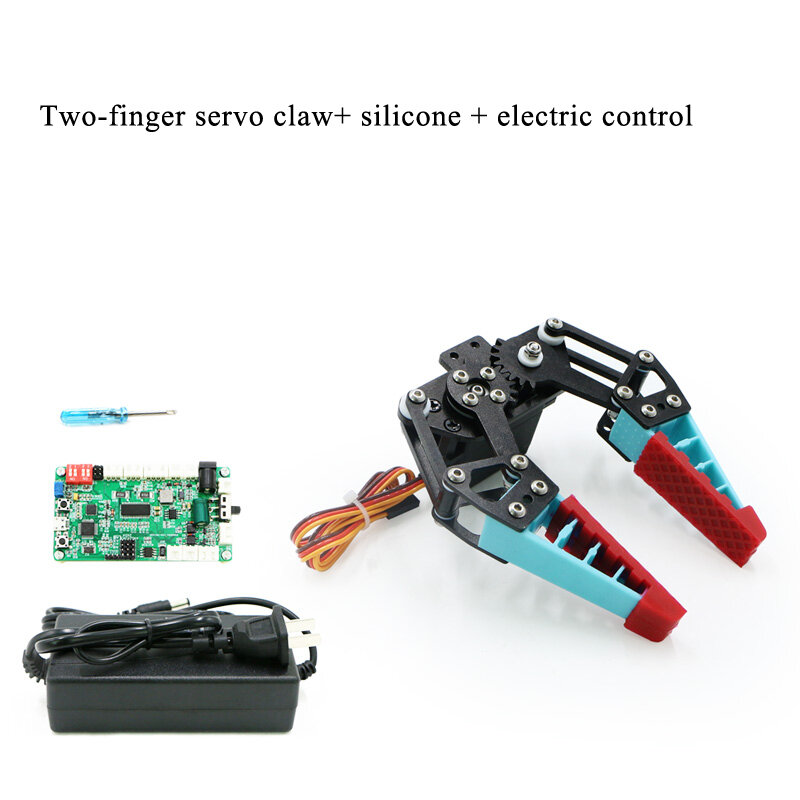 أحدث مرنة روبوت مخلب بيونيك مرنة ذراع ميكانيكية الاصبع مع سيليكون عدم الانزلاق القابض البرمجيات التكيف أجهزة التحكم