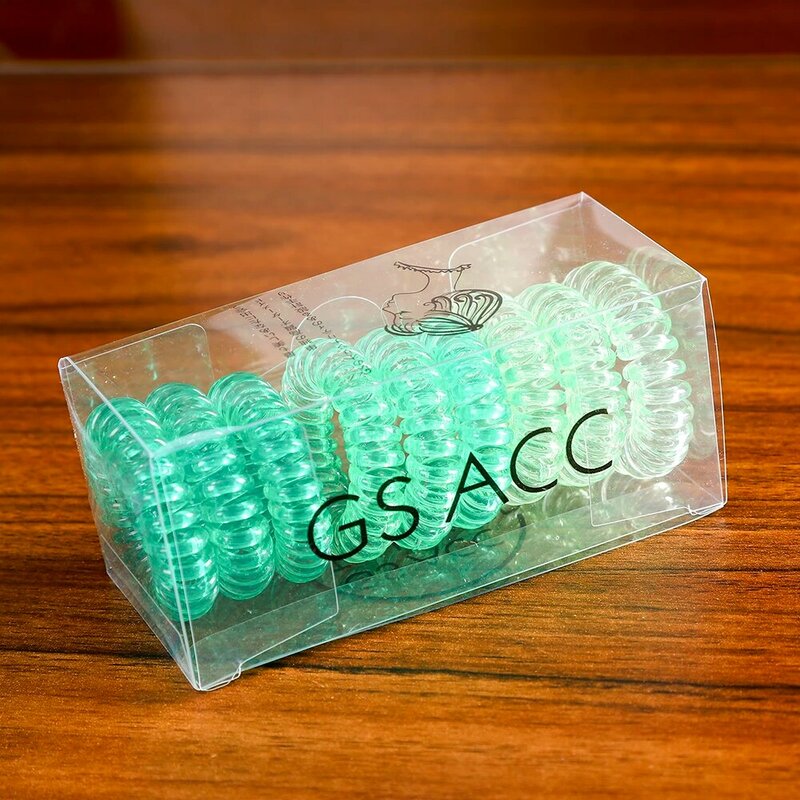 Droao-artificiel astiques colorés en plastique pour cheveux, 3/5/9 pièces, chouchous pour téléphone, accessoires pour sauna