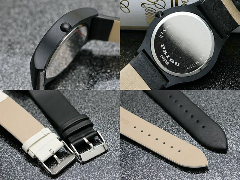 2021 Genuine Leather waterproof future new concept color watch tide men tide women fashion table wild belt quartz watch gift