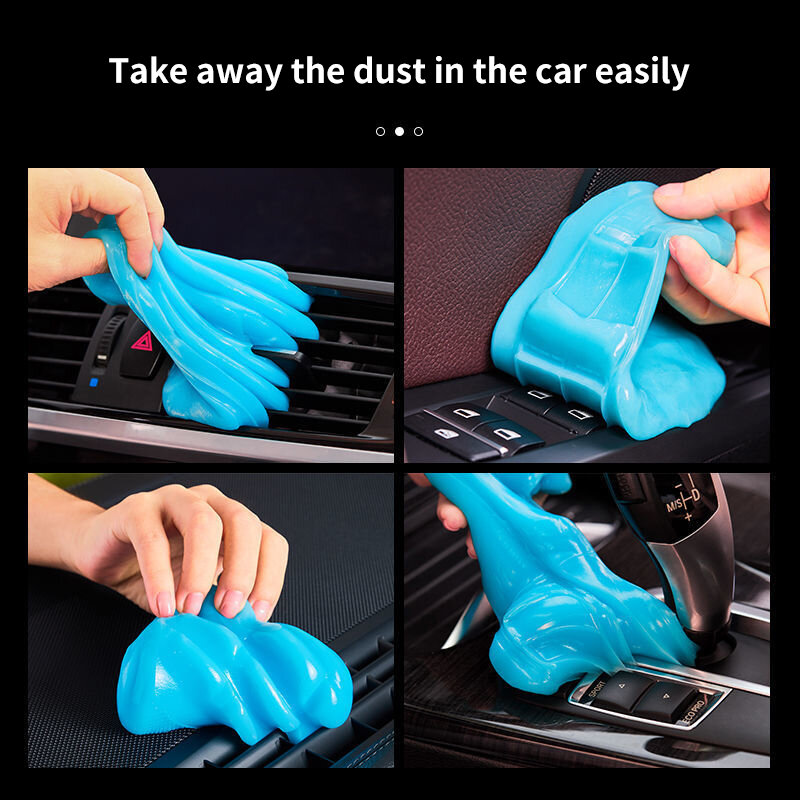 Auto Cleaner Gel Slime Voor Reinigingsmachine Auto Vent Magic Dust Remover Lijm Toetsenbord Dirt Cleaner Wasstraat Interieur