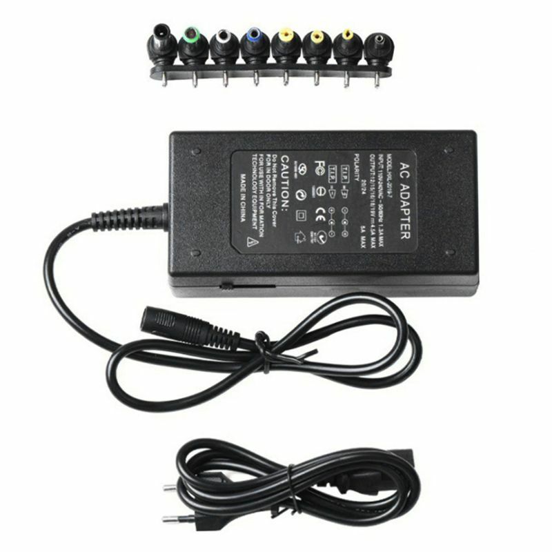 Chargeur d'alimentation universel 96W pour ordinateur portable 12V-24V AC/DC, adaptateur d'alimentation 95AF