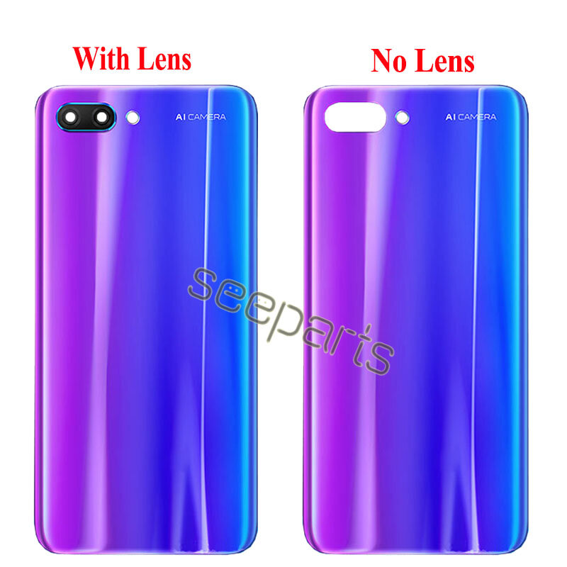 For Huawei Honor 10 Battery Cover Back Glass Case Honor10 Rear Door Housing For Huawei Honor 10 Back Glass Cover