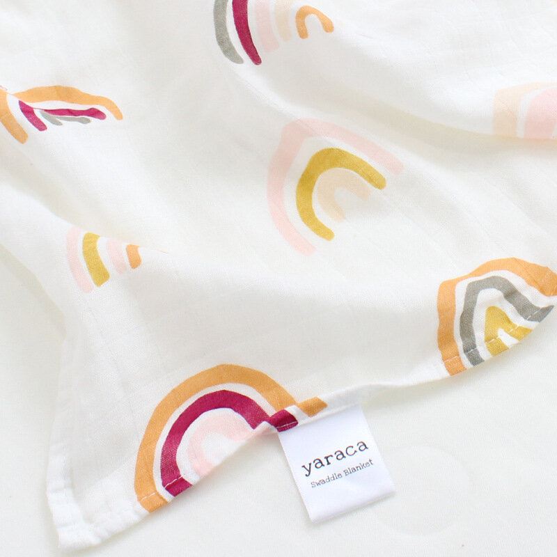 新生児用の柔らかい竹と綿の毛布,60x60 cm,赤ちゃん,モスリン,女の子,男の子用の毛布