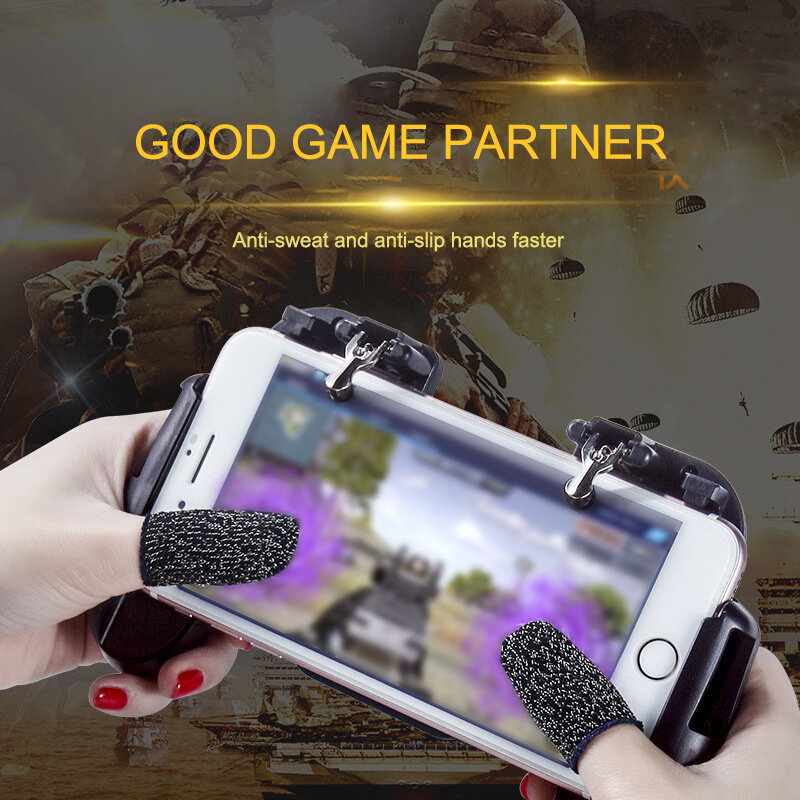 Mobile Finger Sleeve  Game Controller Finger Cover Sweat Proof Gaming Finger Gloves Non-Scratch Sensitive  Mobile Touch Screen