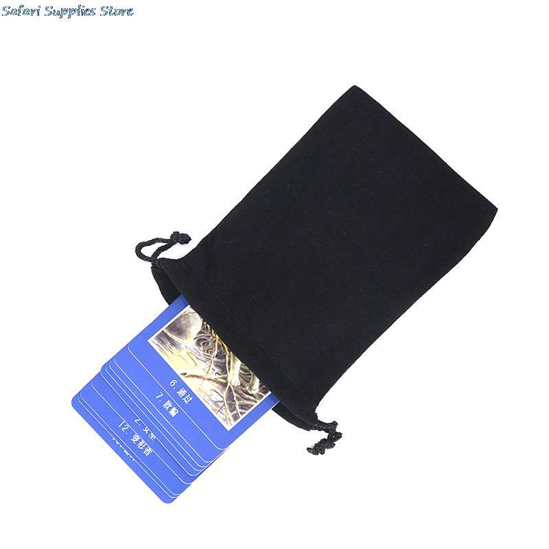 Saco de dados embalagem de jóias sacos de cordão malotes para embalagem presente tarô cartão saco de tabuleiro jogo