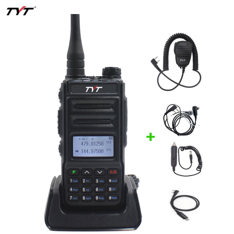 TYT TH-UV88 Talkie Walkie VOX двухдиапазонный скремблер fm-радио VHF & UHF 136-174MHz & 400-480MHz удобное двухстороннее радио WALKI TALKI