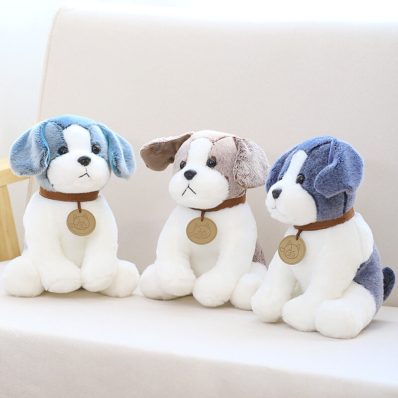 Cool popolare nuovi stili di varietà di cani creativi di alta qualità bambola squisita farcita morbida bambola lenitiva regalo di compleanno di natale