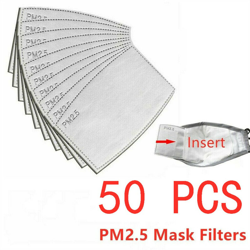 50pcs/100pcs Cachecol Маски Защитные Mascarillas Con Filtro Máscara Descartável Mascarillas De Proteccion Protetor Mascarado