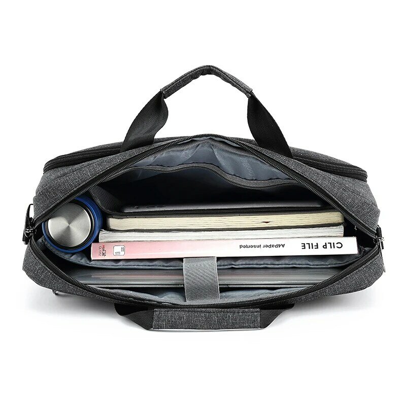 Bolsa de ordenador portátil para hombre y mujer, bolso de hombro, funda de transporte, bolso personalizado