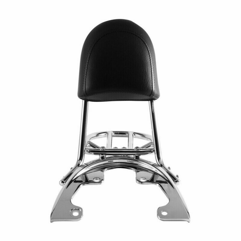 Motorcycle Sissy Bar Backrest Luggage Rack With Baseplate For Harley Night Rod Special VRSCDX 2007-2011