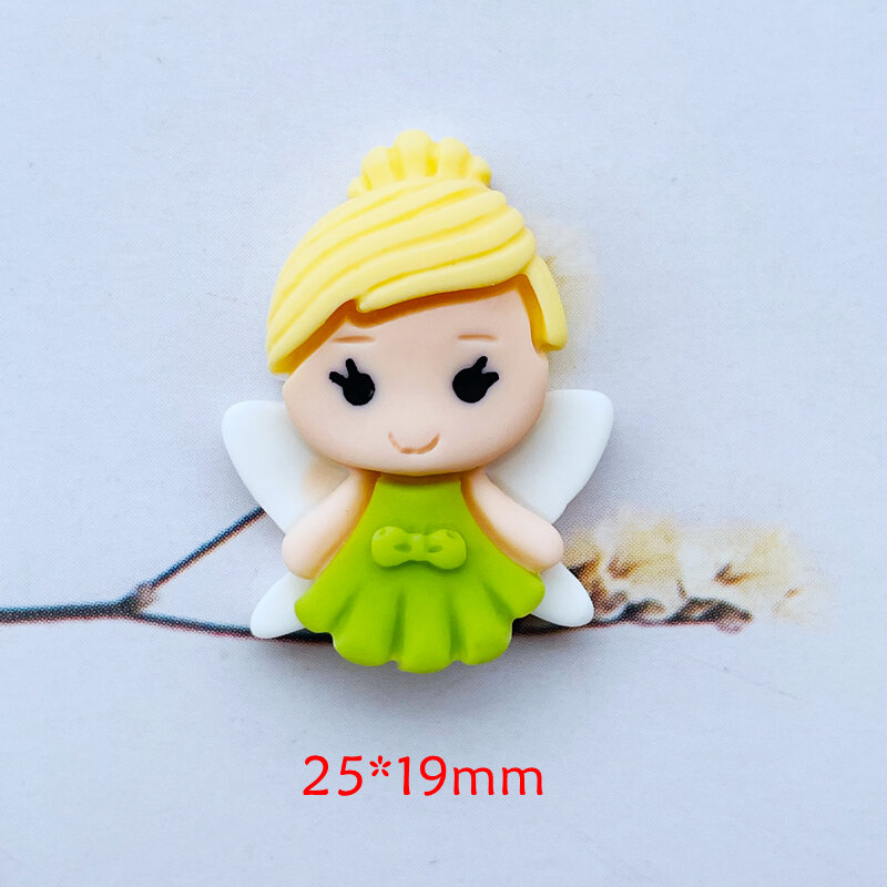 10Pcs Neue Nette Harz Mini Cartoon Prinzessin Flache Rückseite Sammelalbum Kawaii DIY Einrichtungs Verzierungen Haarnadel Zubehör A07