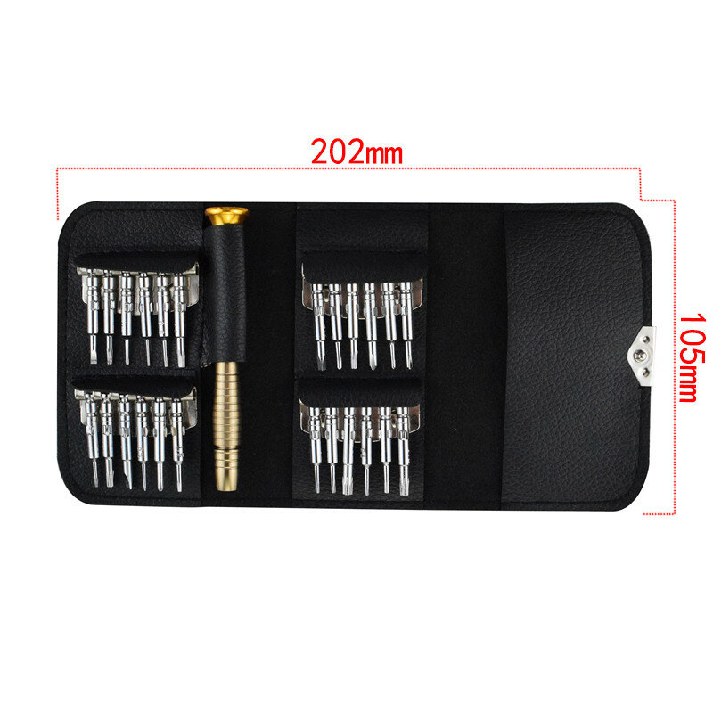 25 IN 1 Mobile Phone Removal Tools Maintenance Kits Portable Screwdriver Sets Computers Mobile Phone Maintenance Tools