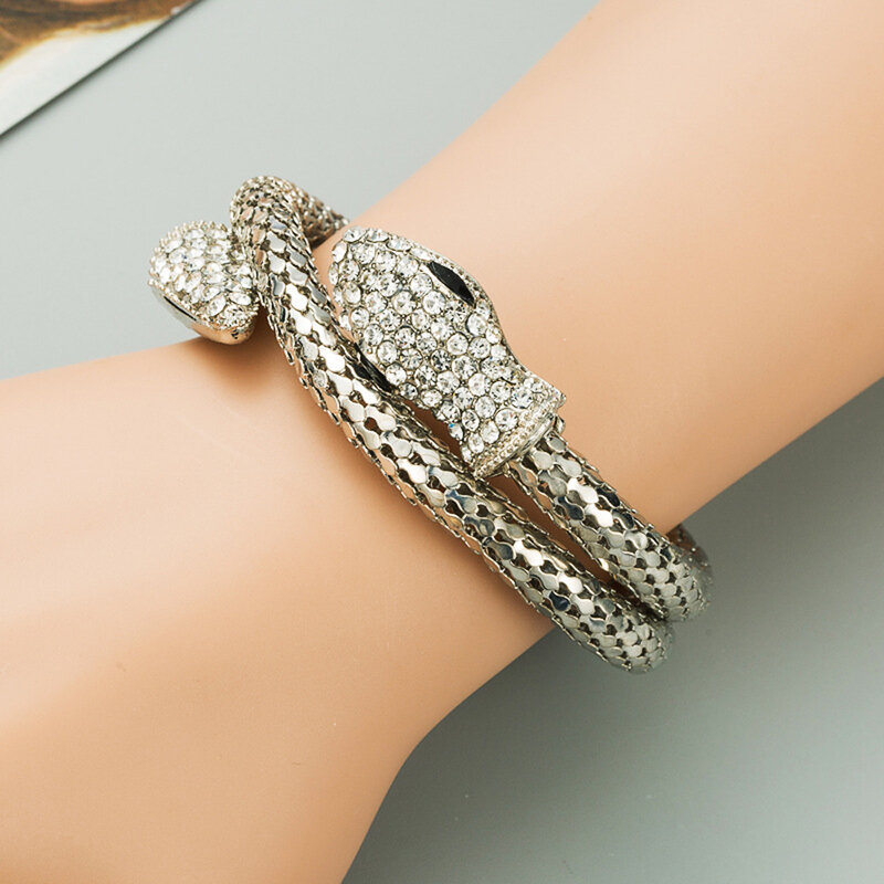 Bracelet de salle dorée pour hommes et femmes, biscuits creux exagérés, bracelets en spirale, bracelets féminins, bijoux de charme, mode