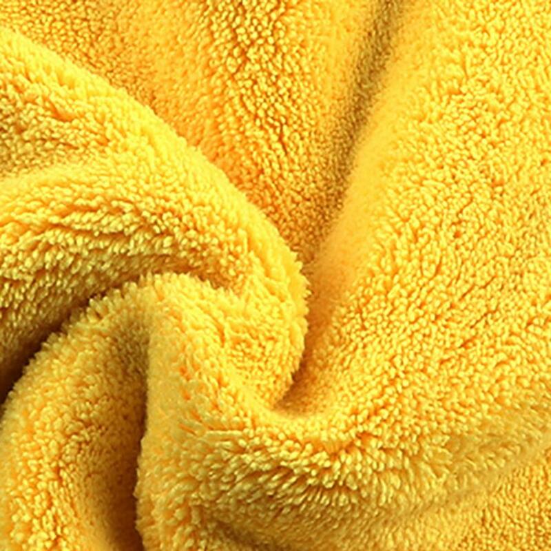 Asciugamano in microfibra assorbimento d'acqua dolce Auto veicolo lavaggio panno asciugamano cucina pulizia straccio strumento