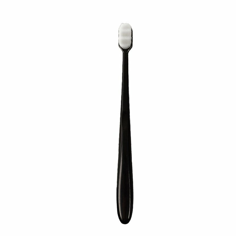 Spazzolino Nano portatile Micron grado denso bagno setole morbide spazzolino da denti Ultra sottile Super morbido spazzolino da denti