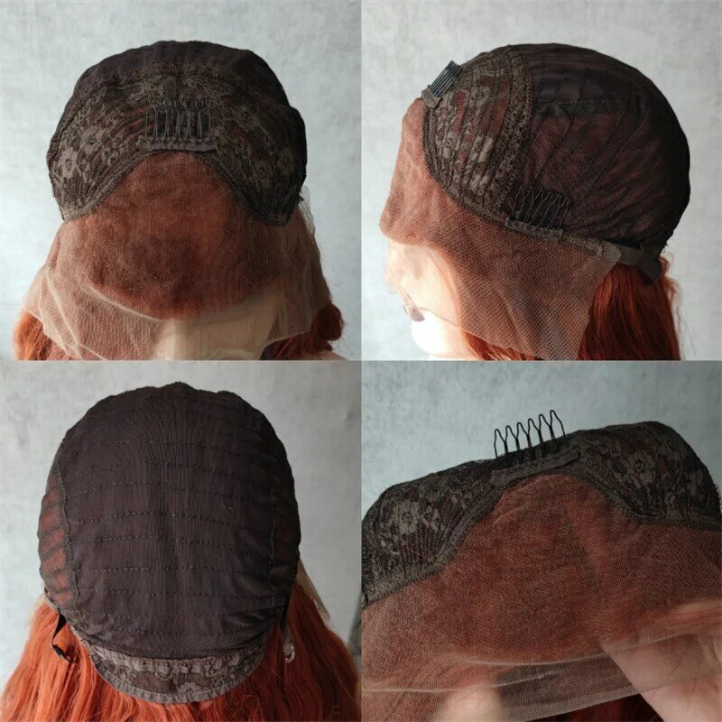 Parrucca con trecce in scatola di colore nero parrucca anteriore in pizzo intrecciato con trecce africane per donne nere fibra sintetica resistente al calore