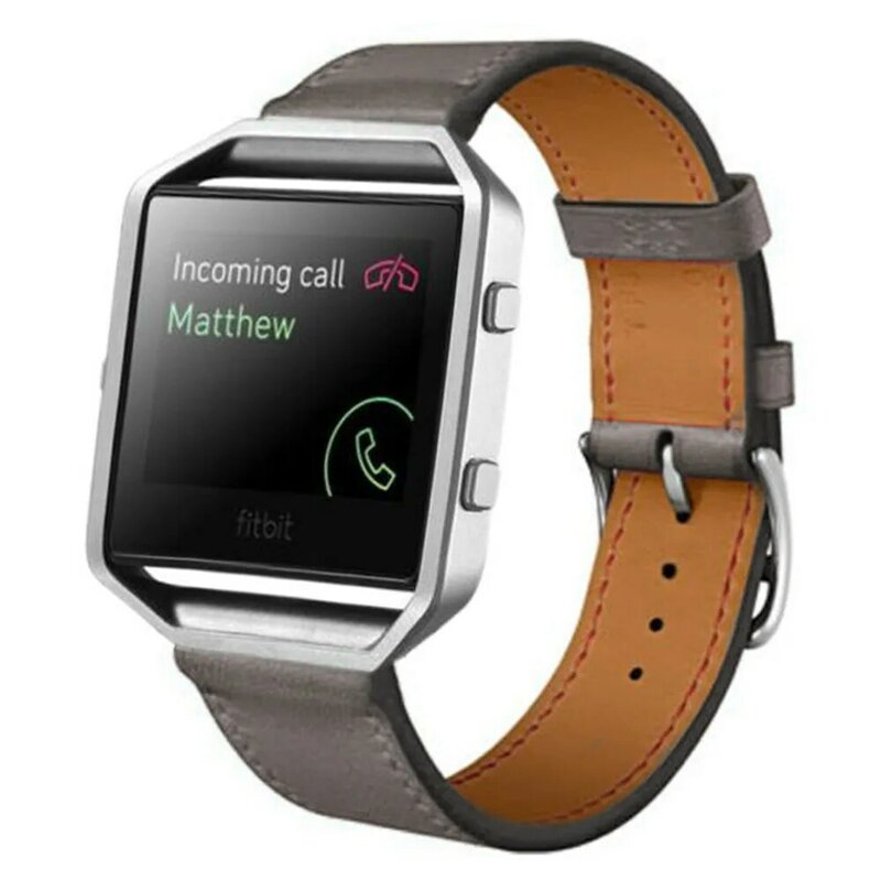 Untuk Fitbit Blaze Bisnis Kulit Strap untuk Fitbit Blaze Smart Watch Frontier/Klasik Gelang Pengganti Gelang Aksesoris