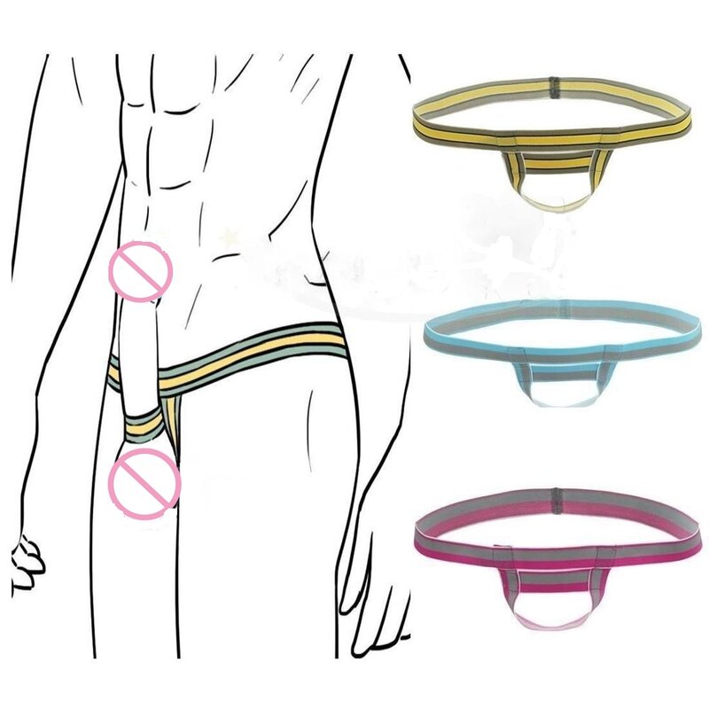 Sexy homem g-string lingerie erótica atraso sexo cockring anel biquíni tangas gay roupa interior masculino jockstrap u bolsa pênis shaper