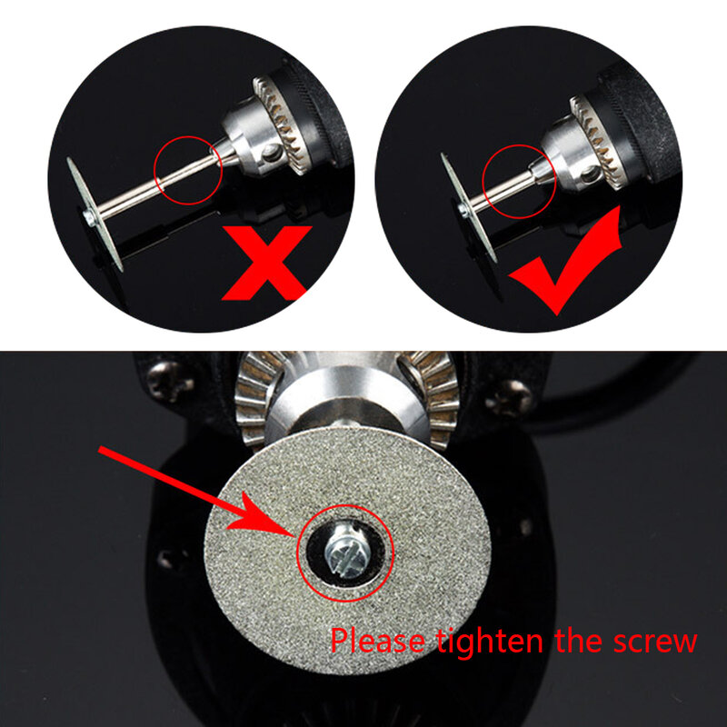 Ferramenta dremel quente mini disco de corte para acessórios rotory roda de moagem diamante rotativo serra circular lâmina abrasiva disco diamante