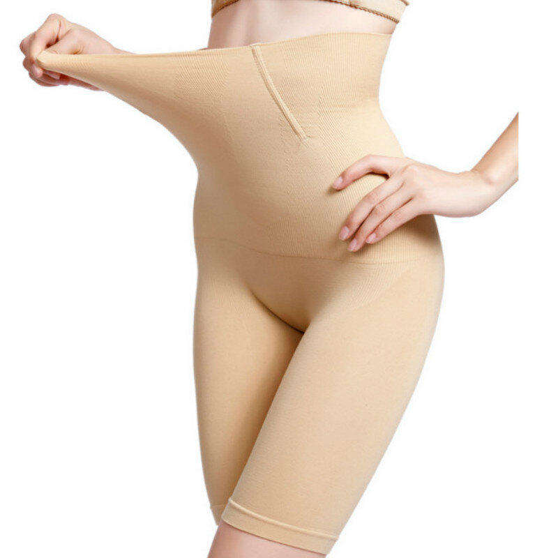 Vrouwen Hoge Taille Vormgeven Slipje Ademende Body Shaper Afslanken Tummy Ondergoed Panty Shapers
