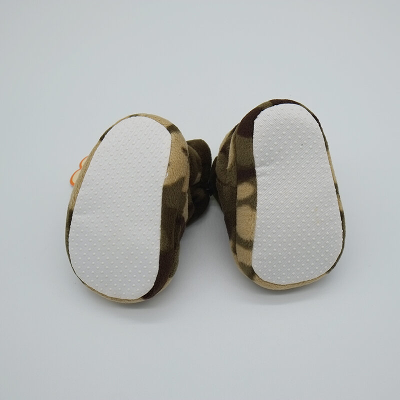 冬ベビー 0-12 m ウォーム綿の靴下の靴かわいいベビーファーストウォーカー新生児幼児暖かい靴雪のブーツソフト唯一の幼児のブーツ