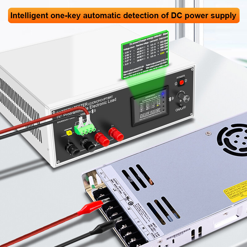 DLB-600W 200V 40a Dc Elektronische Load Tester Programmeerbaar Hoge Nauwkeurigheid Auto Battary Temperatuur Capaciteit Monitor Tools