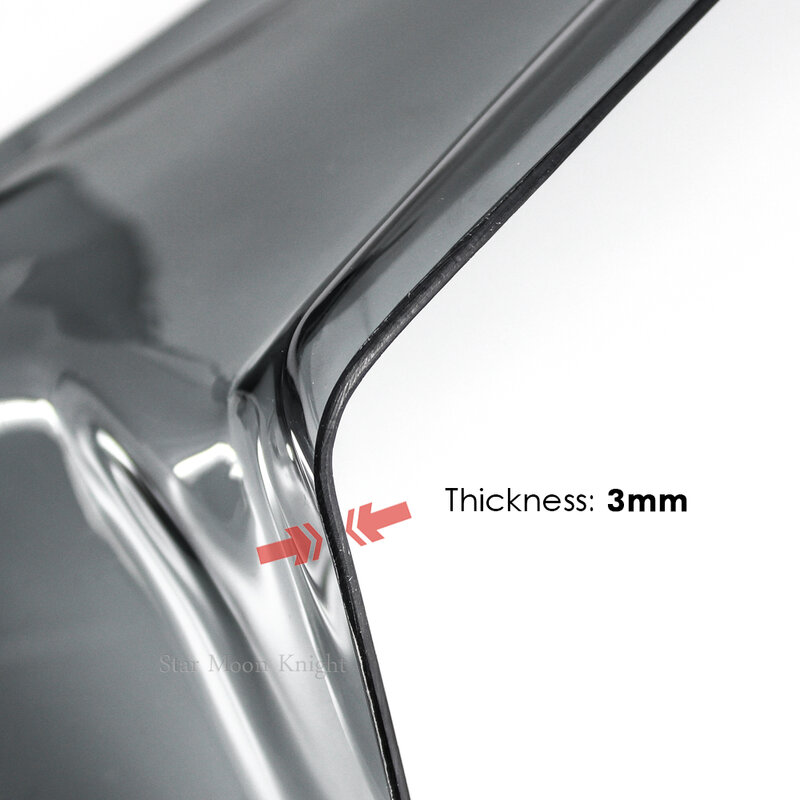 Motorcycle Side Windshield Windscreen Handshield Handle Bar Wind Deflector For Yamaha Tenere 700 TENERE700 XTZ XT700Z T700 T7