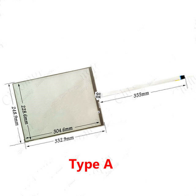 Nowy zamiennik kompatybilny panel dotykowy szkło dotykowe dla B & R 5AP920.1505-K16