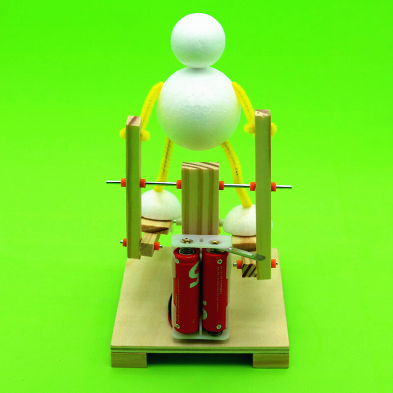Robô de fitness kit ciência brinquedos para meninos stem robô tecnologia aprendizagem física experimentos brinquedos educativos para crianças 8 anos