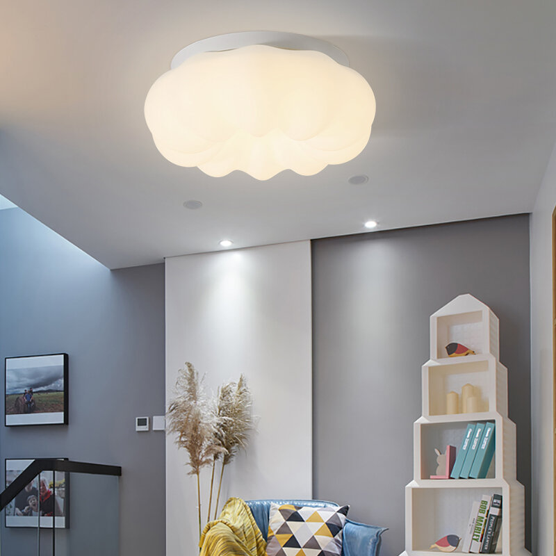 Kobuc Moderne Led Hanglamp Voor Slaapkamer Eetkamer Thuis Restaurant Wolken Decoratieve Led Opknoping Plafond Hanglamp
