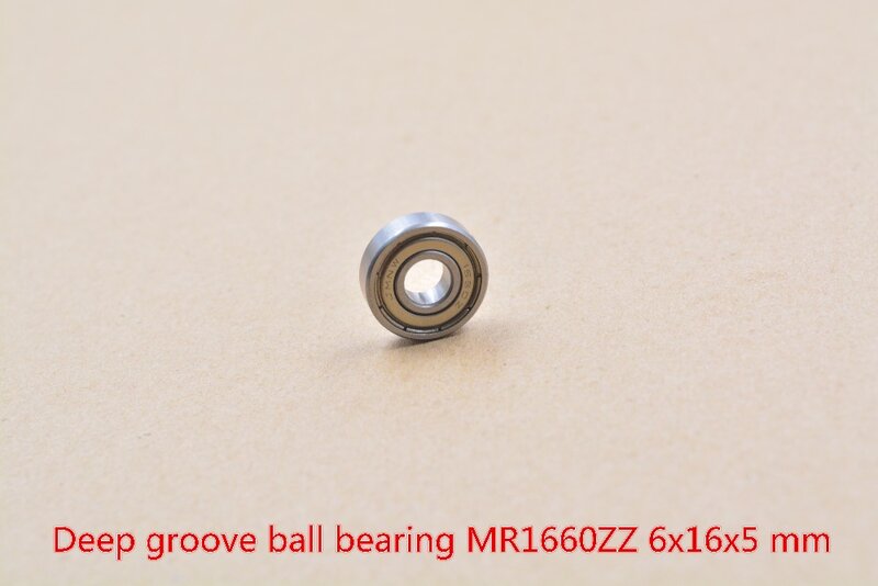 R1660ZZ MR1660ZZ B6-63 696AZZ 6 Mm X 16 Mm X 5 Mm Miniatur Ganda Sealing Cover Alur Deep Bola Bearing 1 Pcs