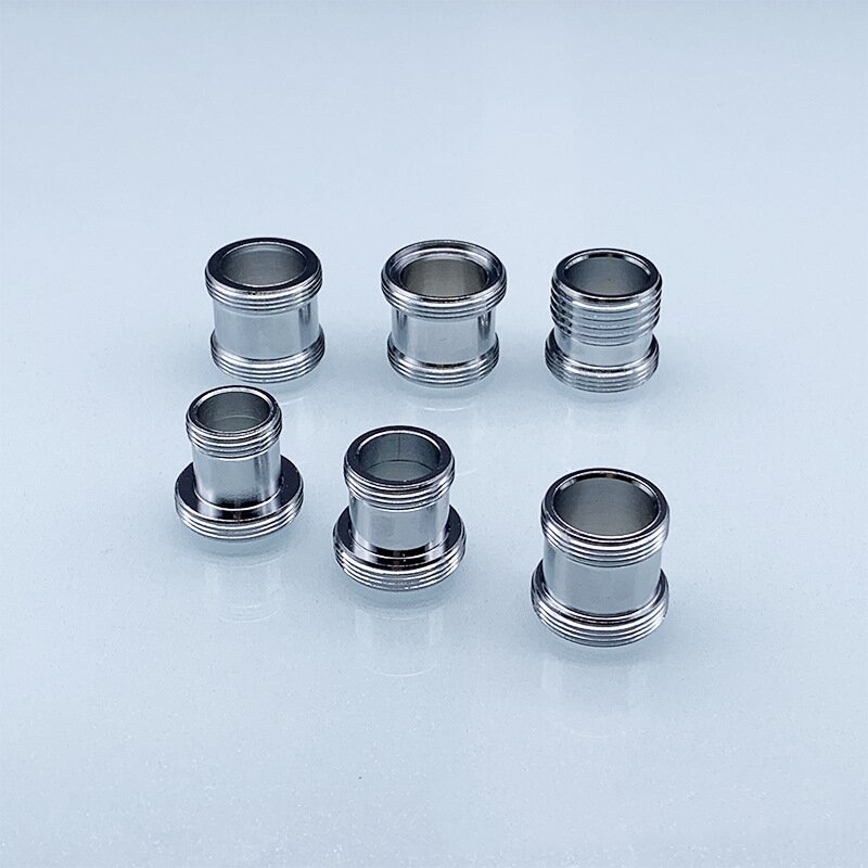Faucet Adapter M18 M20 M22 Male Thread Transfer M22 Male Thread Brass Connector Bathroom Kitchen Faucet Spout Accessories