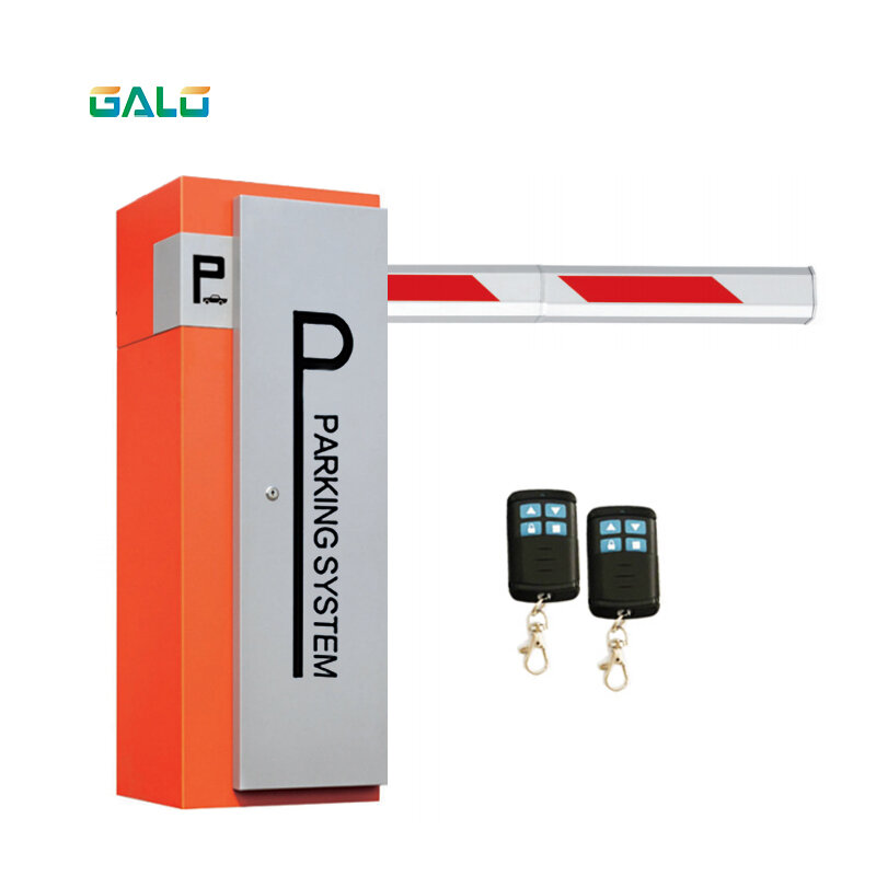 Barrera de brazo de estacionamiento más vendida en Oriente Medio/bonita Puerta de barrera recta automática con sensores de seguridad