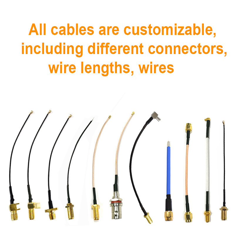 Câble SMA mâle vers Extension, connecteur U.FL IPX, RF Pigtail, cavalier IOT pour carte WiFi PCI, prise SMA vers IPX RG178