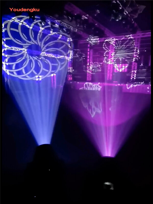 Luz led de escenario con cabezal móvil, foco de iluminación interior de 480 w, 4 piezas de rotación, 480 vatios