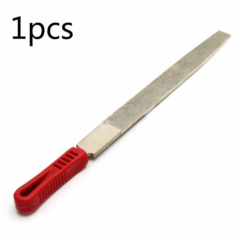 1pcs 250mm 150 Grit Alloy Diamond Coated Flat File Long Filing Stone Files For Hand Tools
