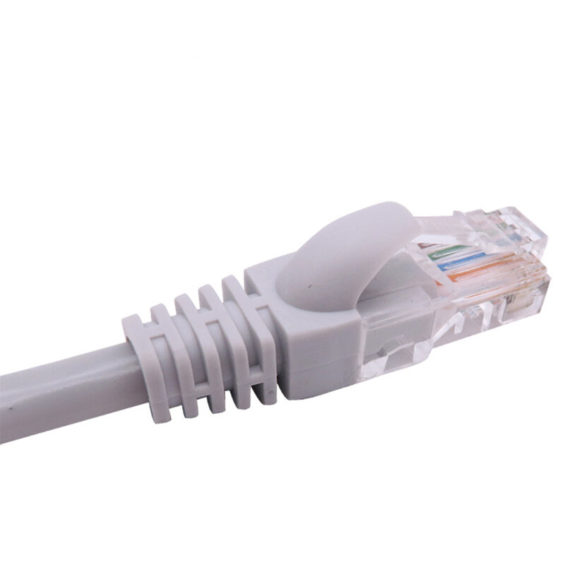 Oullx-Ethernet cap adaptador de rede, rj-45, cat6, cat5e, conector de cabo de rede, plugues, manga protetora, multicolor, cat 5