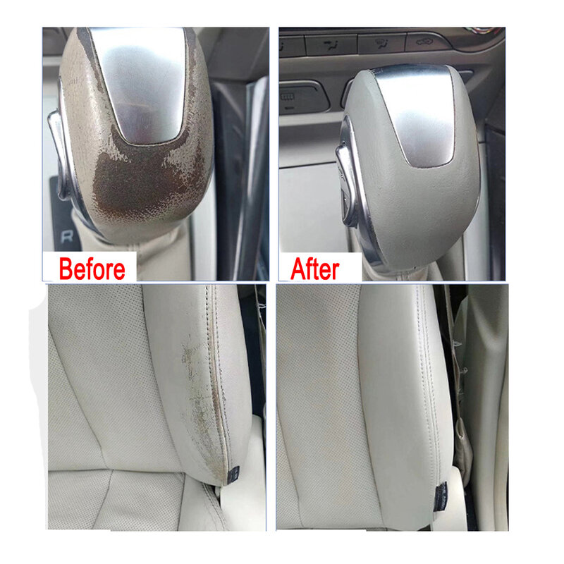 Pielęgnacja samochodu zestaw płynna skóra skóra Refurbish Repair Tool fotel samochodowy Sofa płaszcze otwory zarysowania pęknięcia przywrócenie buta do samochodu