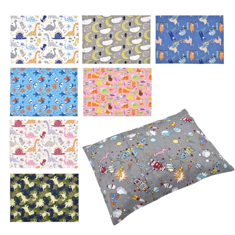 Envelope Kids Toddler Pillowcase Cotton Baby Pillow Cover Fits for 13x18in 14x19in 12x16in Pillow Soft Breathable Pillow G99C