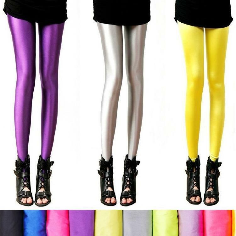 2021 neue Frühling Solide Candy Neon Leggings für Frauen Hohe Stretched Weibliche Legging Hosen Mädchen Kleidung Leggins Mode