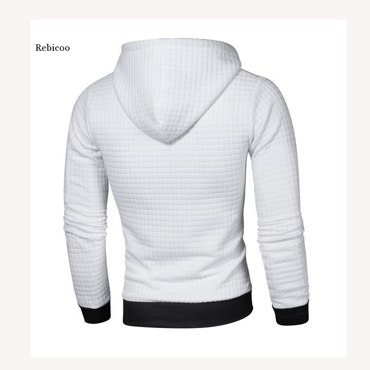 Suéter con capucha para hombre, ropa informal, ajustada, cálida, Otoño e Invierno